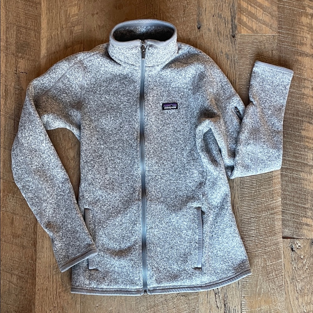 Patagonia Women's Heather Gray fleece Jacket